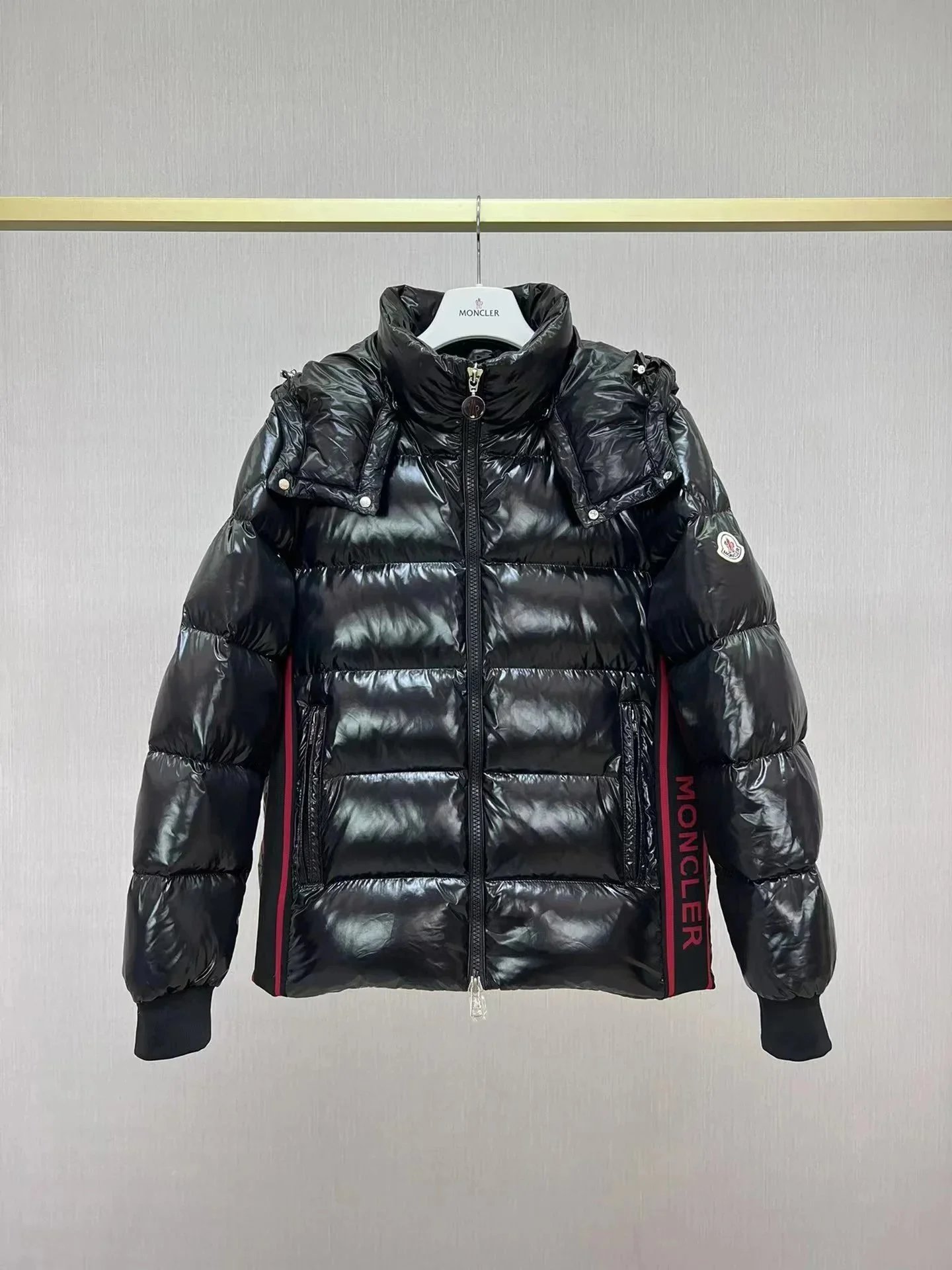 Moncler Down Jackets Shiny quilted puffer styles image 4
