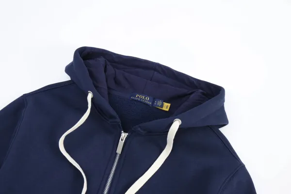 Polo Ralph Lauren Classic Full-Zip Hoodie Navy - 5