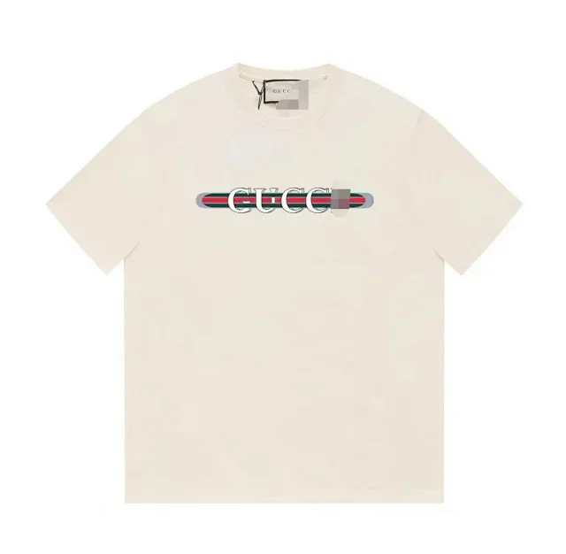 Gucci T-Shirts Logo Graphic Short-Sleeve T-Shirt product detail image 14