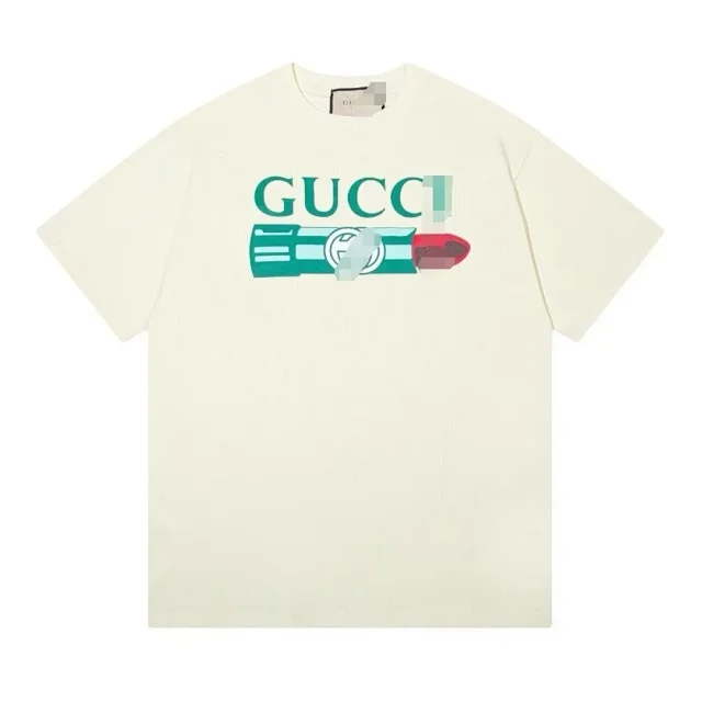 Gucci T-Shirts Logo Graphic Short-Sleeve T-Shirt product detail image 11