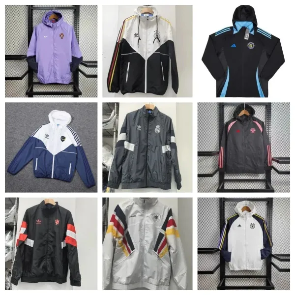 Adidas Manchester United Training Windbreaker Black - 6