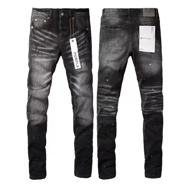 Purple Brand Holographic Wash Slim Fit Jeans - 8
