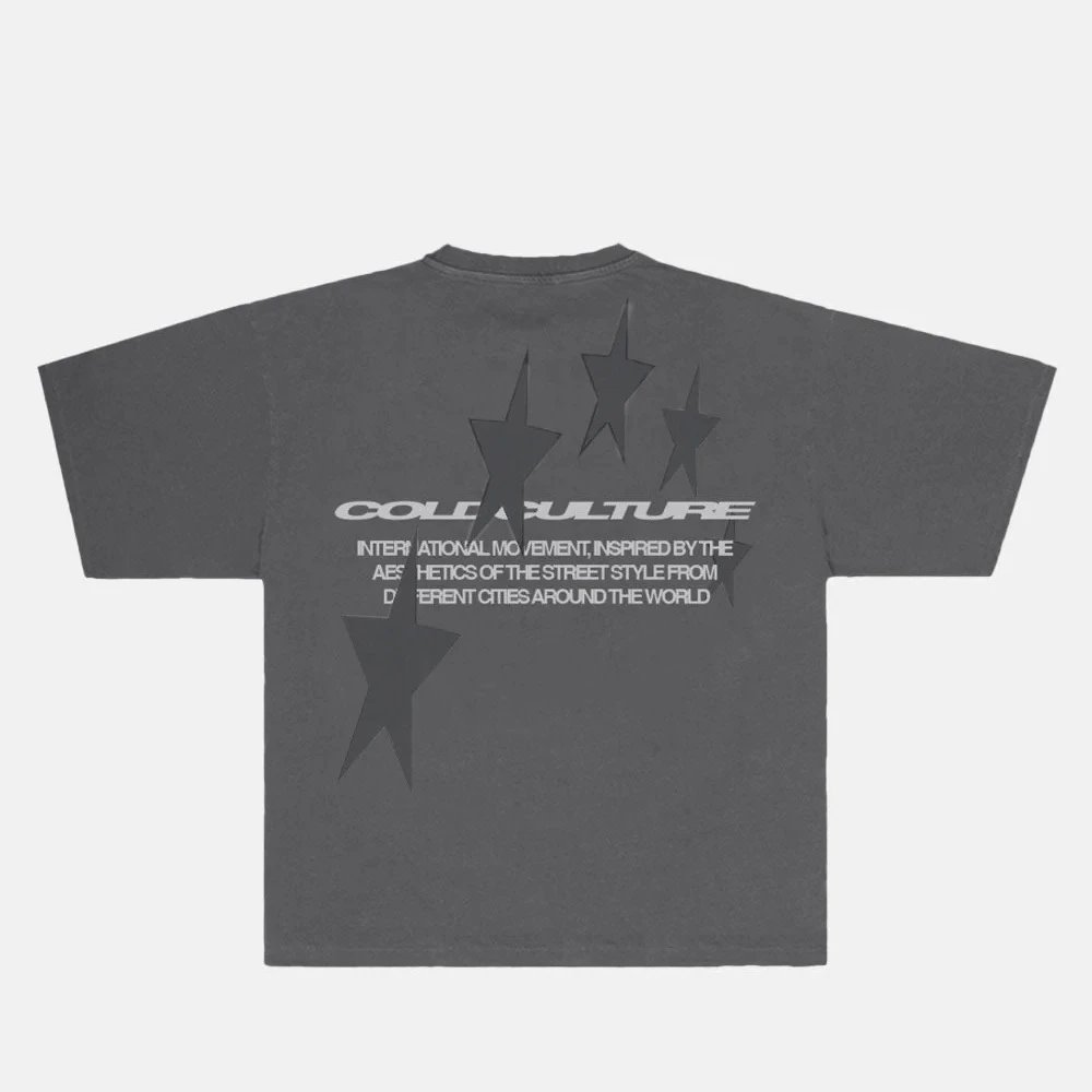 Cold Culture T-Shirts Oversized Star Graphic T-Shirt — 12