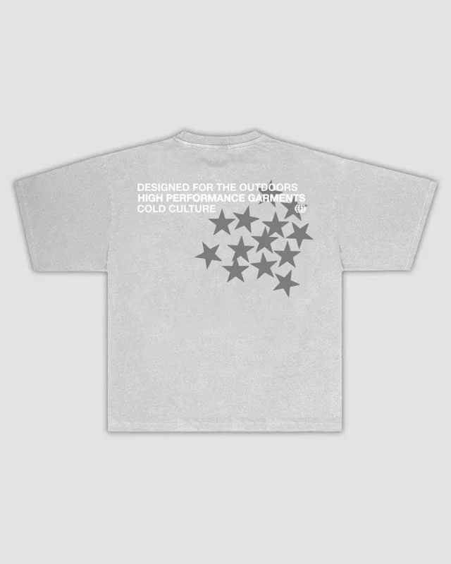 Cold Culture T-Shirts Oversized Star Graphic T-Shirt product detail image 6