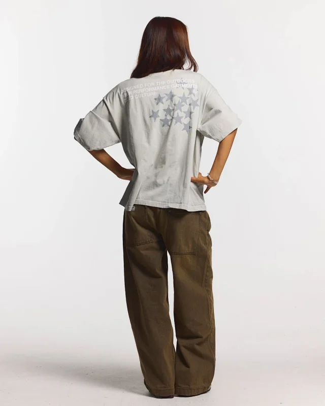 Cold Culture T-Shirts Oversized Star Graphic T-Shirt product detail image 8