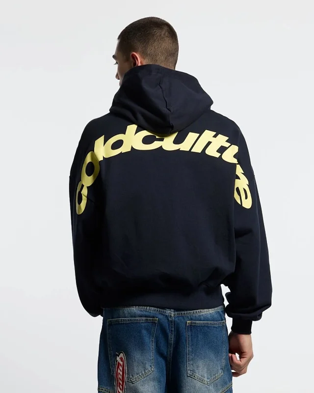 Cold Culture Hoodies & Sweatshirts Hooded sweatshirt with arched back logo print product detail image 24