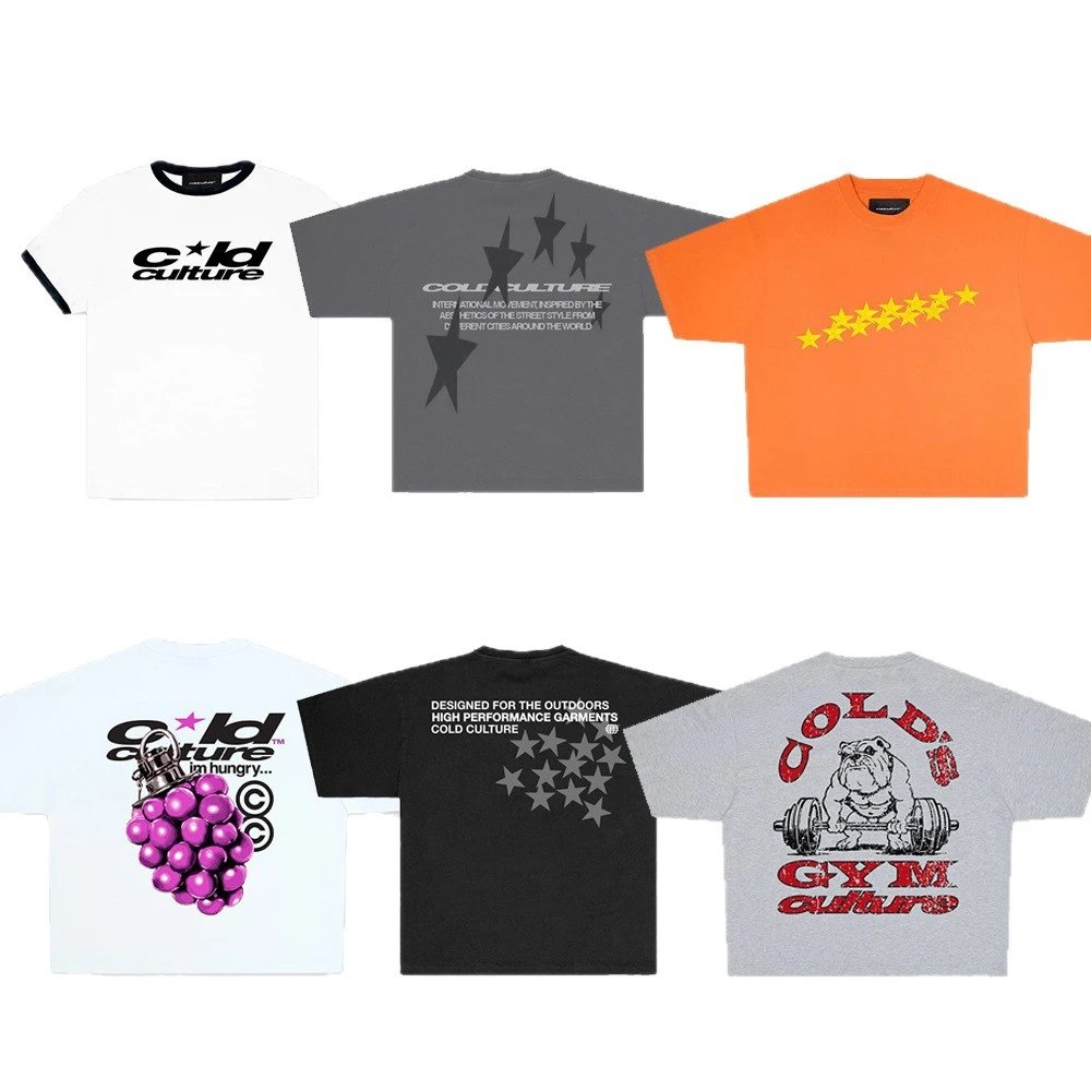 Cold Culture T-Shirts Oversized Star Graphic T-Shirt image 5
