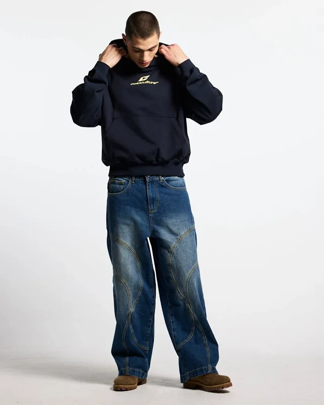Cold Culture Hoodies & Sweatshirts Hooded sweatshirt with arched back logo print product detail image 25