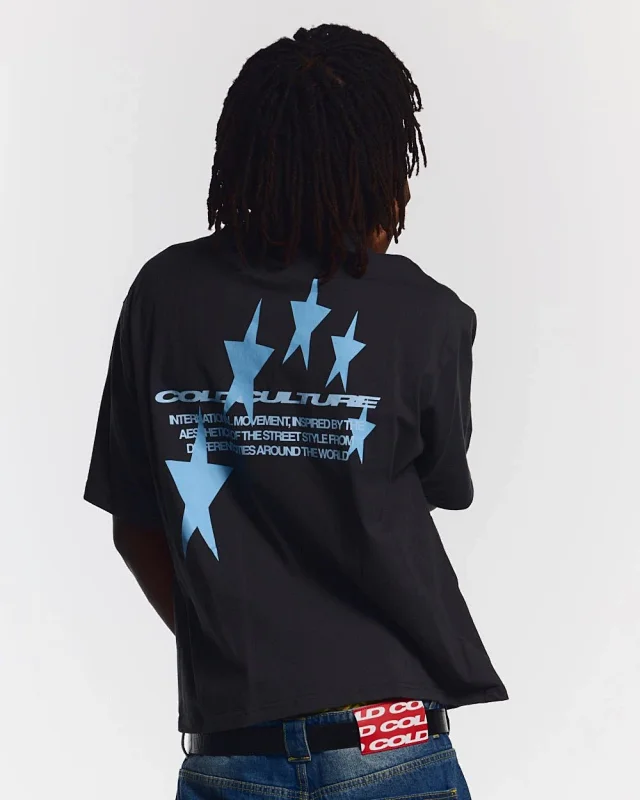 Cold Culture T-Shirts Oversized Star Graphic T-Shirt product detail image 20