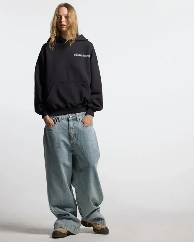 Unbranded Hoodies & Sweatshirts Oversized pullover hoodie with graphic back print product detail image 26