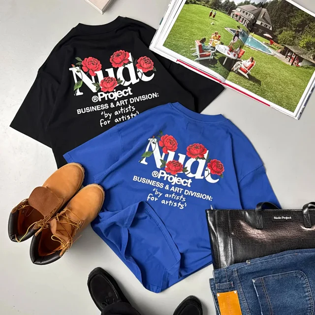 Nude Project T-Shirts Oversized Graphic Print T-Shirt product detail image 19