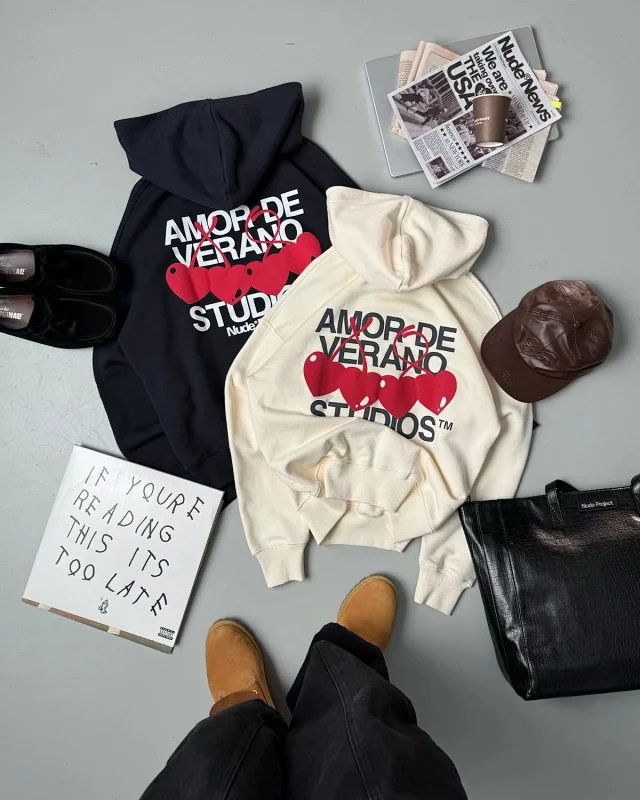 Nude Project Hoodies & Sweatshirts Graphic-print pullover hoodie product detail image 5