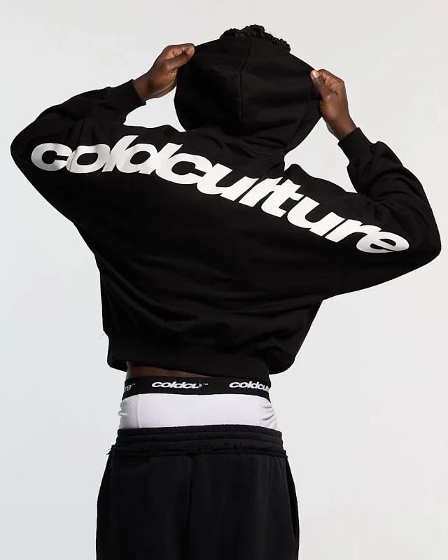 Cold Culture Hoodies & Sweatshirts Hooded sweatshirt with arched back logo print product detail image 12