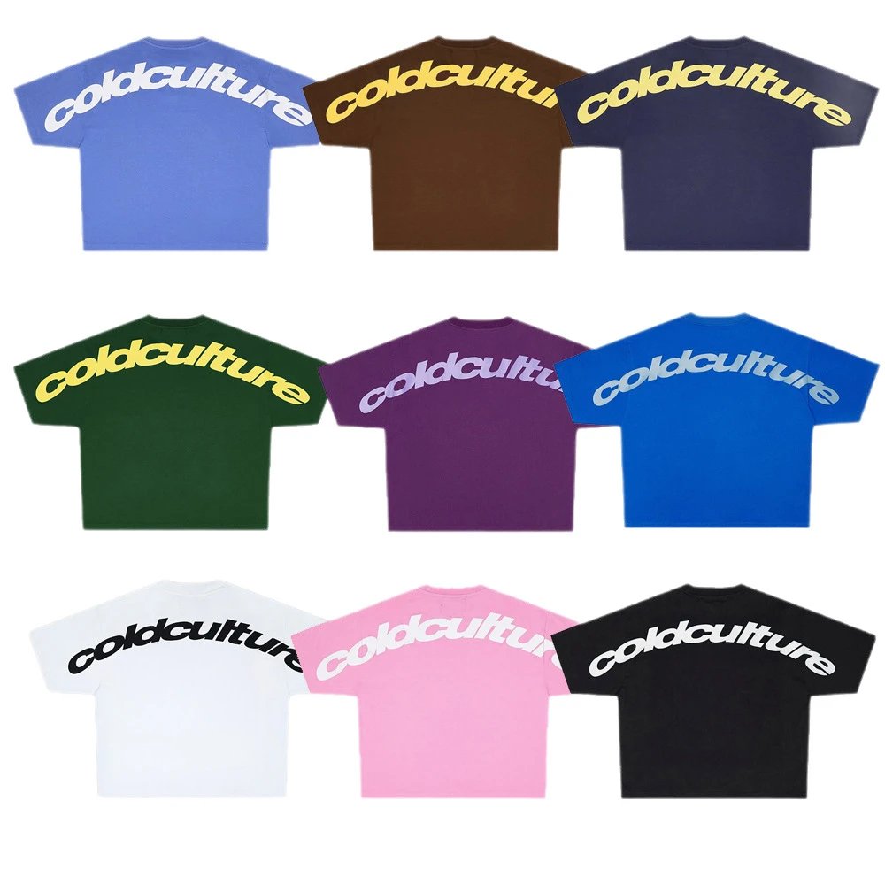 Cold Culture T-Shirts Oversized Logo Print image 5