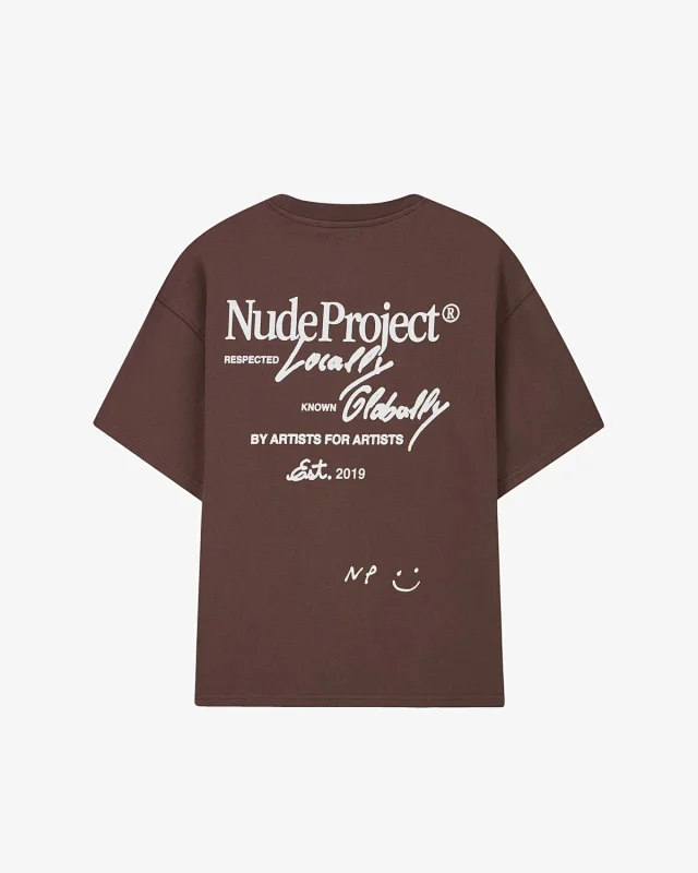 Nude Project T-Shirts Locally Globally graphic product detail image 7