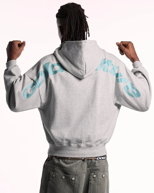 Cold Culture Hoodies & Sweatshirts Hooded sweatshirt with arched back logo print product detail image 4