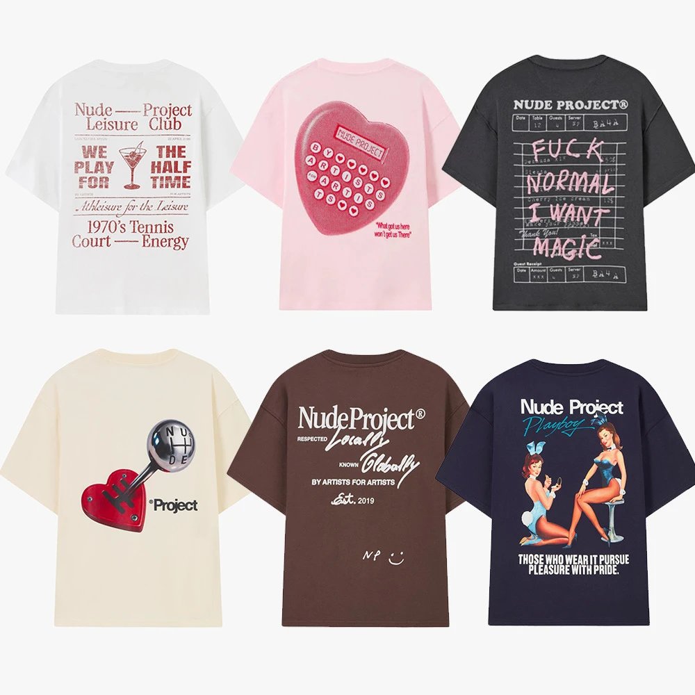 Nude Project T-Shirts Locally Globally graphic product image