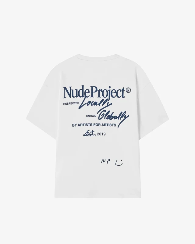 Nude Project T-Shirts Locally Globally graphic product detail image 3