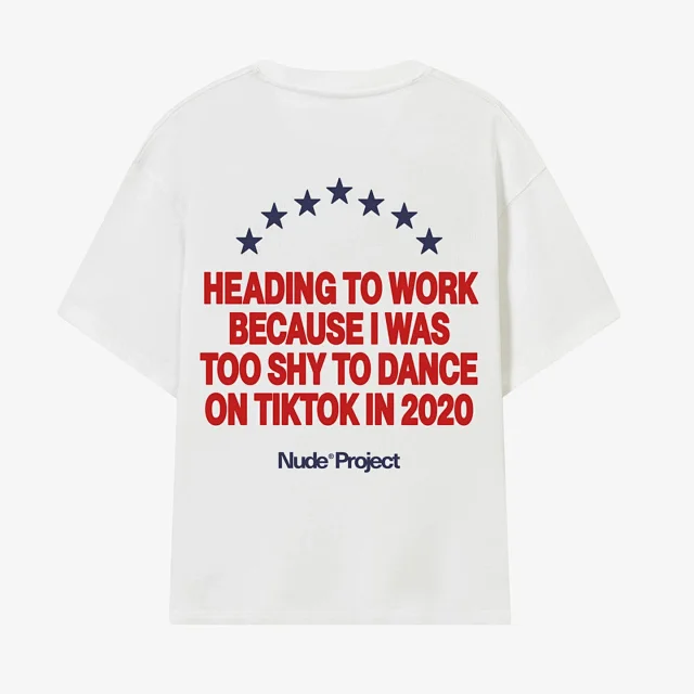 Nude Project T-Shirts Oversized Graphic Print T-Shirt product detail image 25