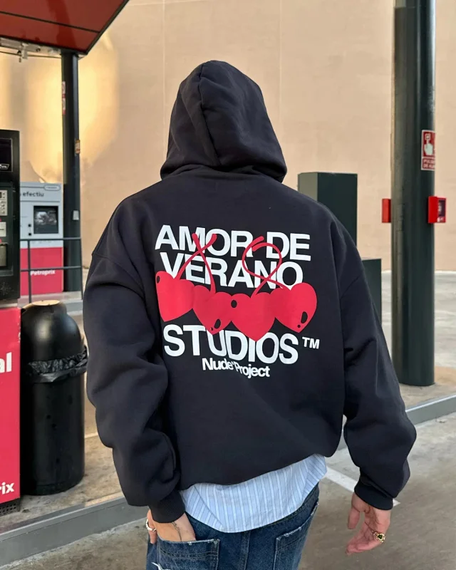 Nude Project Hoodies & Sweatshirts Graphic-print pullover hoodie product detail image 4