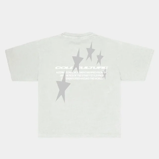 Cold Culture T-Shirts Oversized Star Graphic T-Shirt product detail image 22