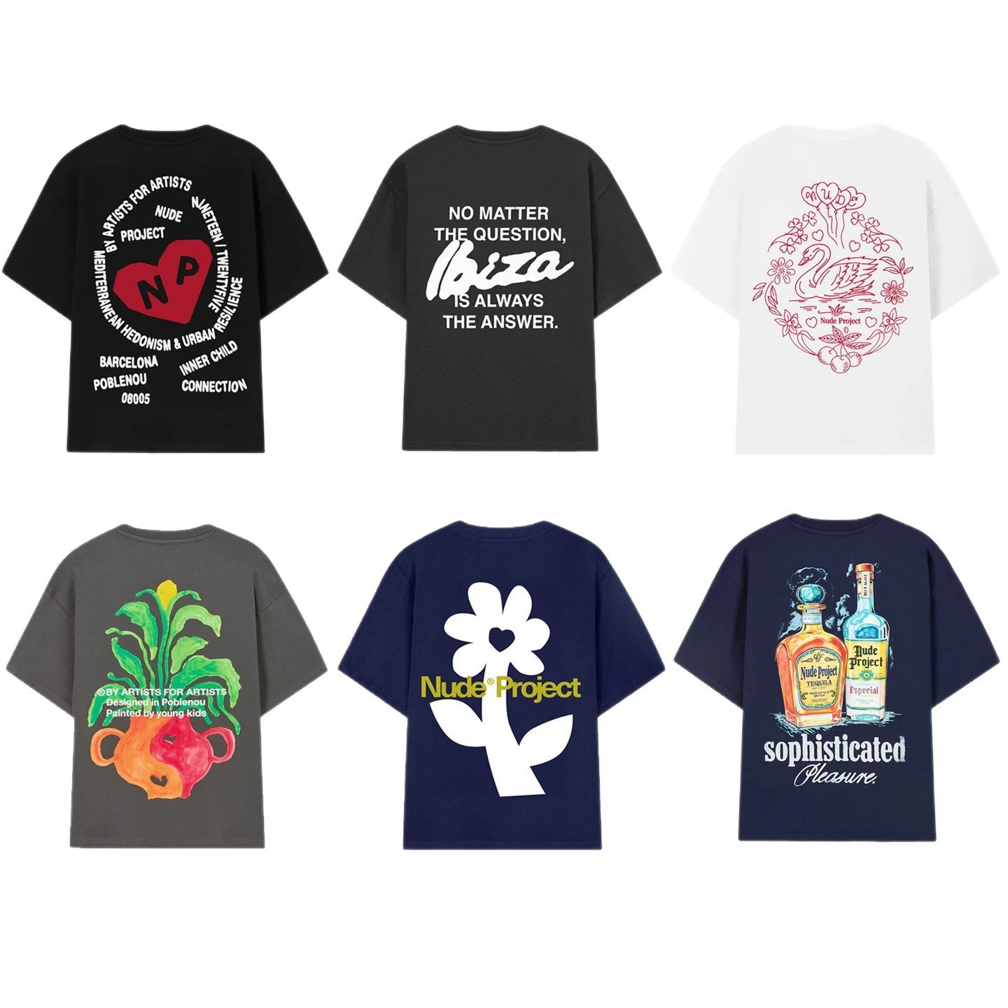 Nude Project T-Shirts Graphic Print image 5