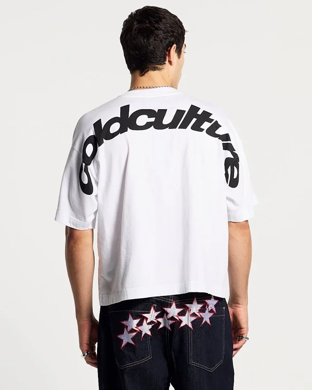Cold Culture T-Shirts Oversized Logo Print product detail image 5