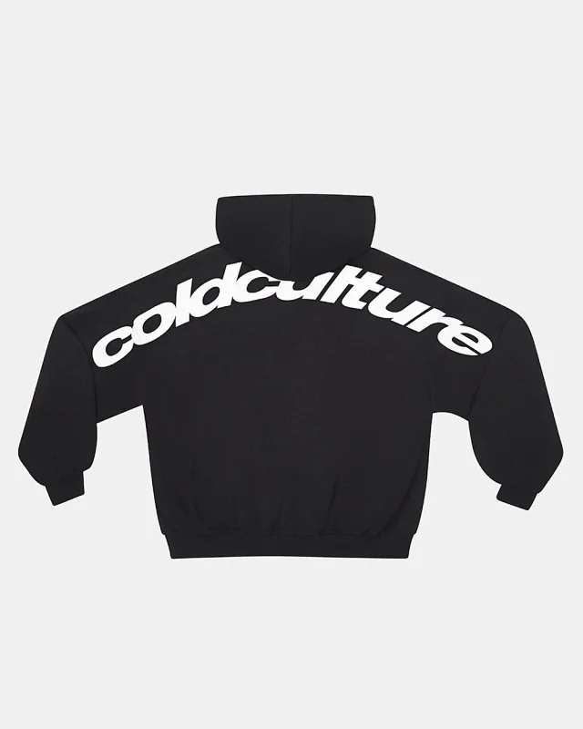 Cold Culture Hoodies & Sweatshirts Hooded sweatshirt with arched back logo print product detail image 11