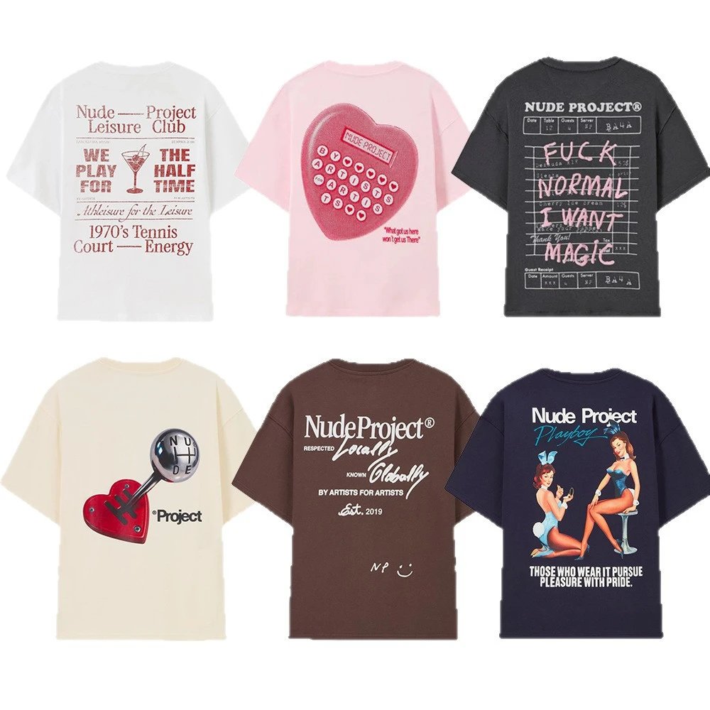 Nude Project T-Shirts Locally Globally graphic image 5