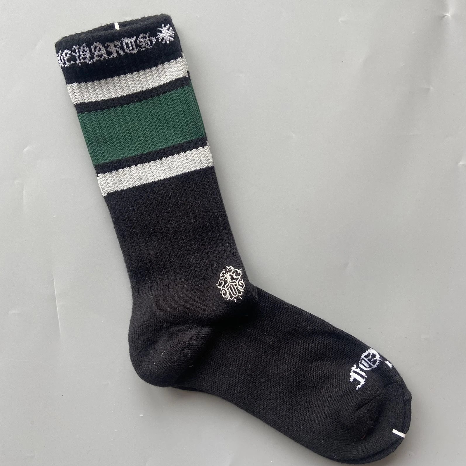Chrome Hearts Socks Ribbed logo and lips graphic crew — Style 31
