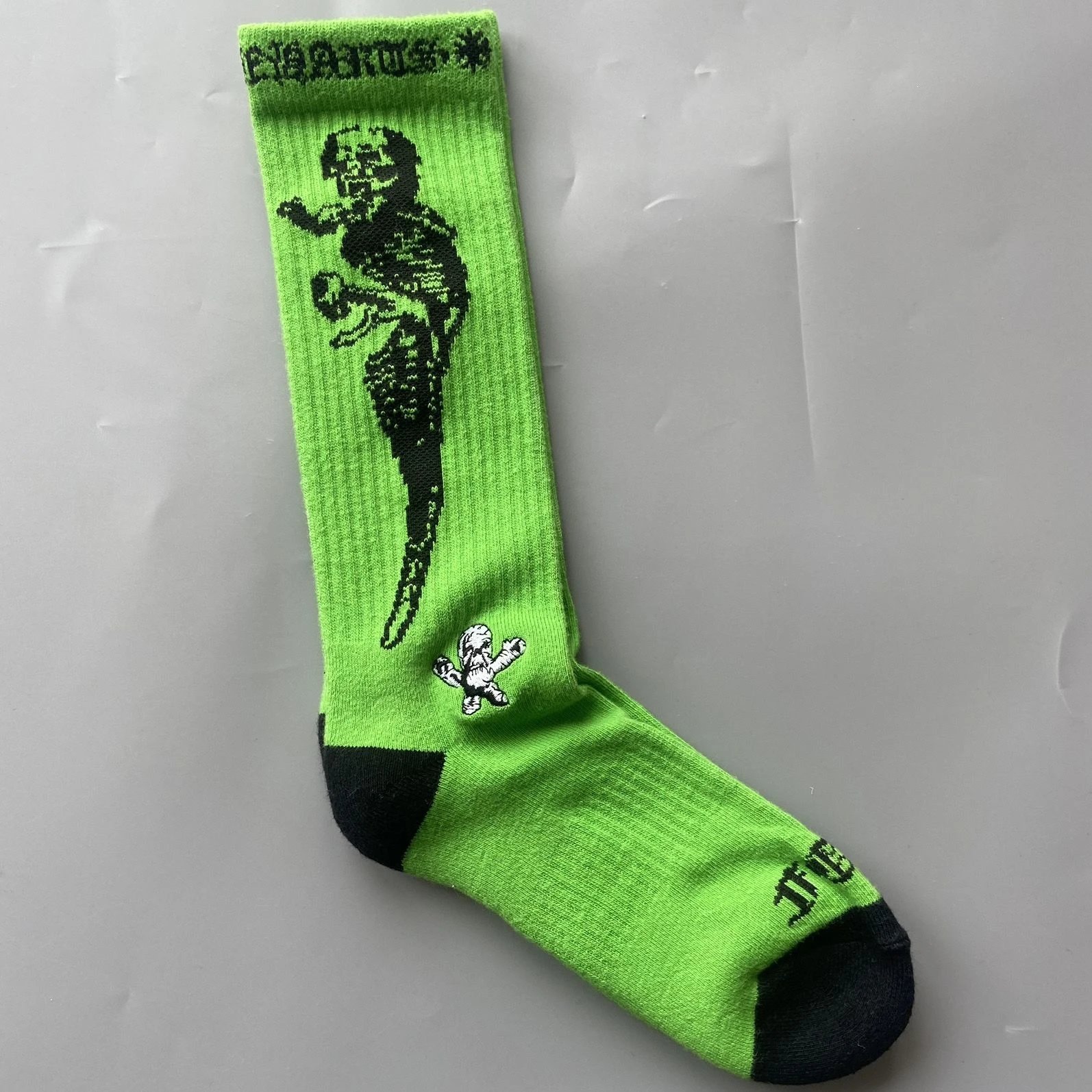 Chrome Hearts Socks Ribbed logo and lips graphic crew — Style 22