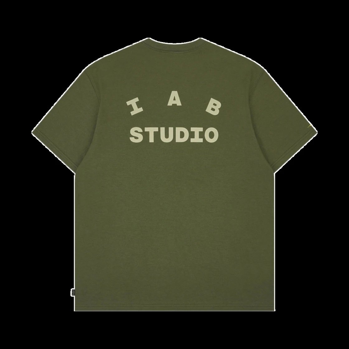 IAB Studio T-Shirts Seoul Logo Print — army green