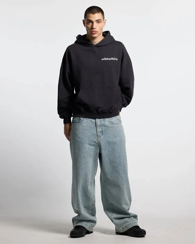 Unbranded Hoodies & Sweatshirts Oversized pullover hoodie with graphic back print product detail image 27