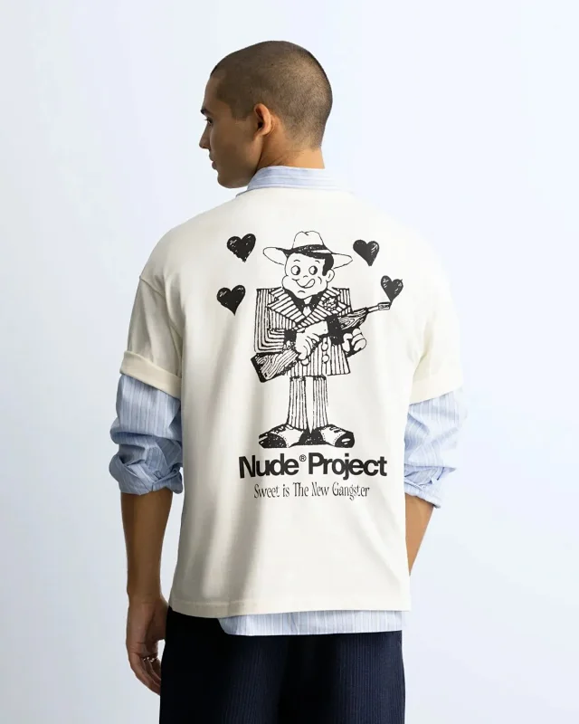 Nude Project T-Shirts Oversized Graphic Print T-Shirt product detail image 23