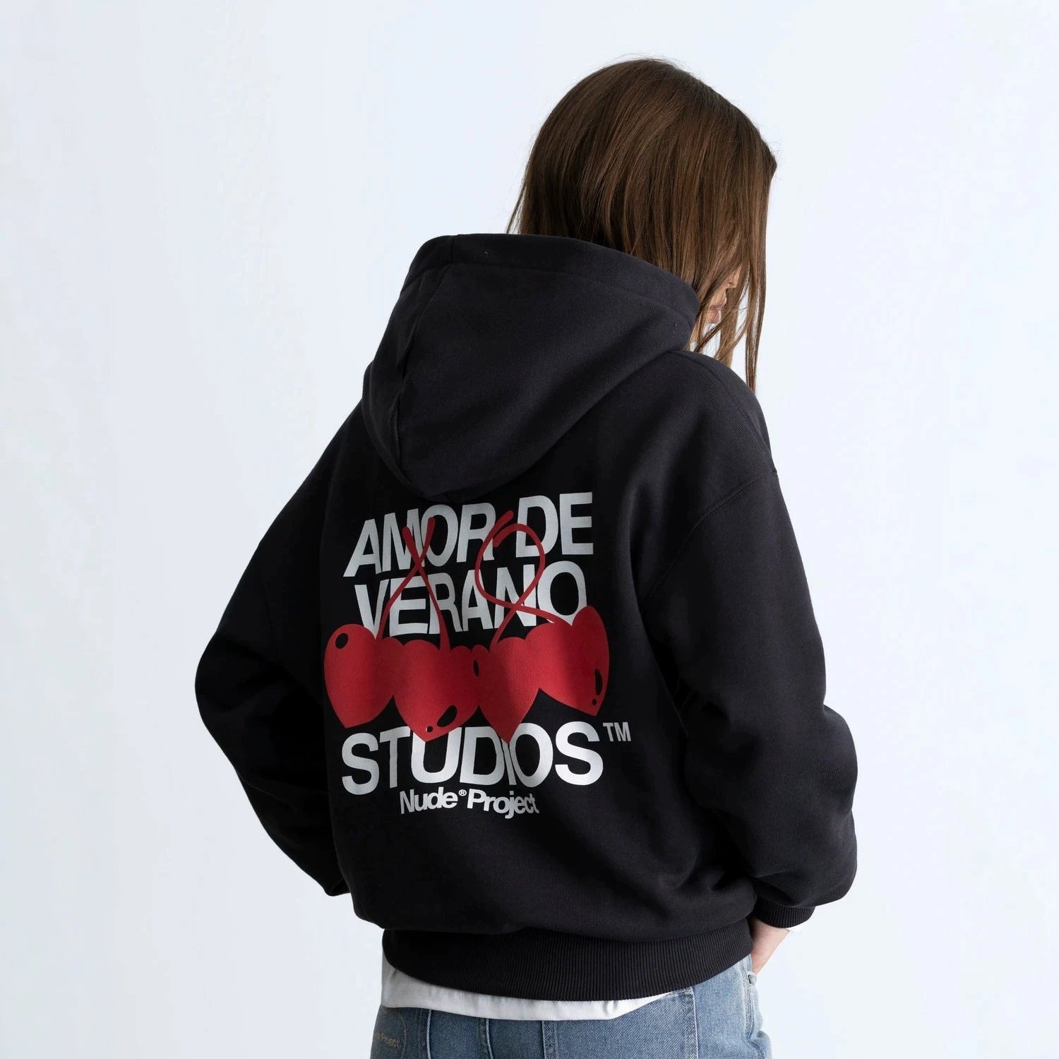 Nude Project Hoodies & Sweatshirts Graphic-print pullover hoodie image 4