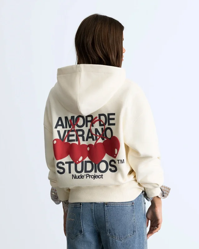 Nude Project Hoodies & Sweatshirts Graphic-print pullover hoodie product detail image 7