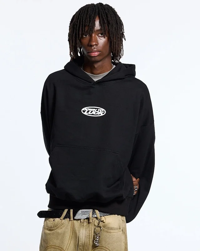 Unbranded Hoodies & Sweatshirts Oversized pullover hoodie with graphic back print product detail image 14