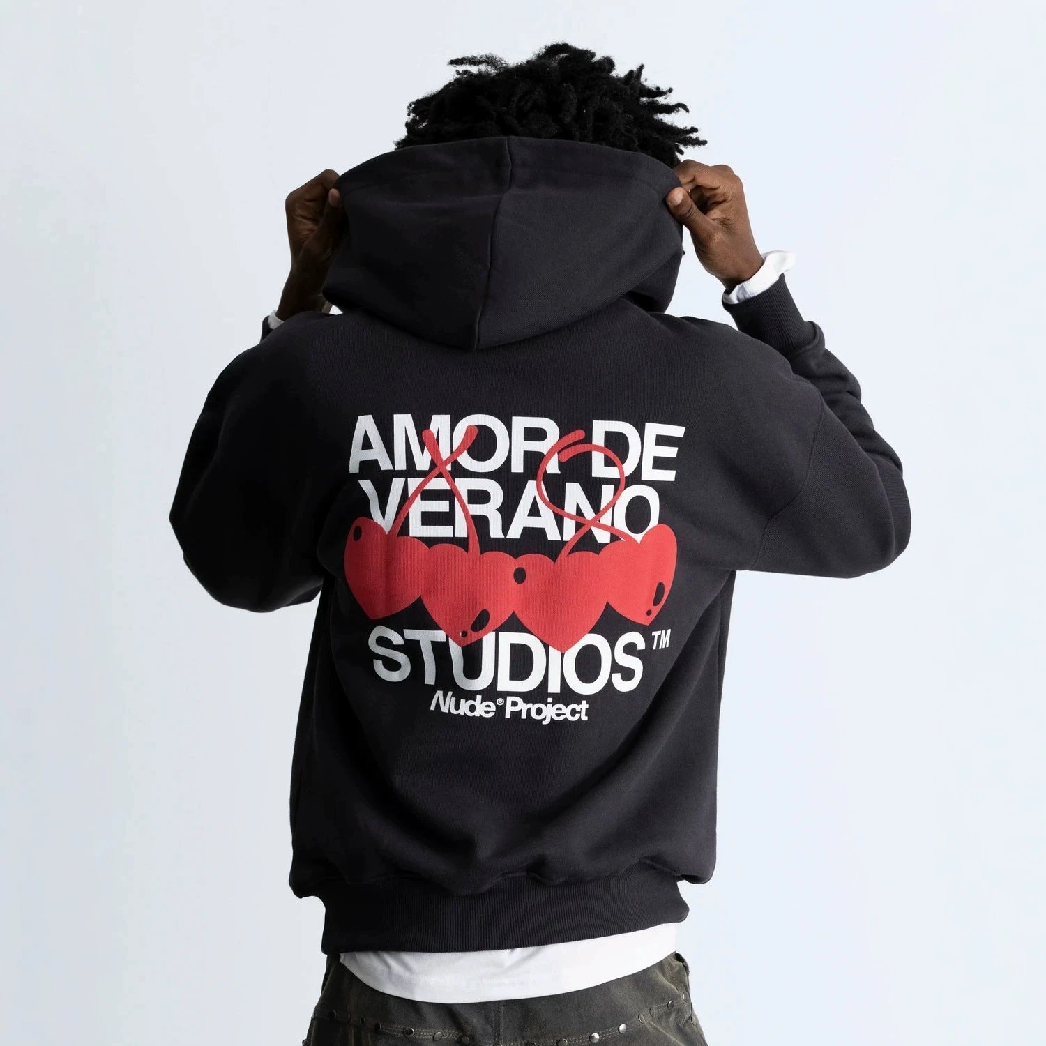 Nude Project Hoodies & Sweatshirts Graphic-print pullover hoodie image 3