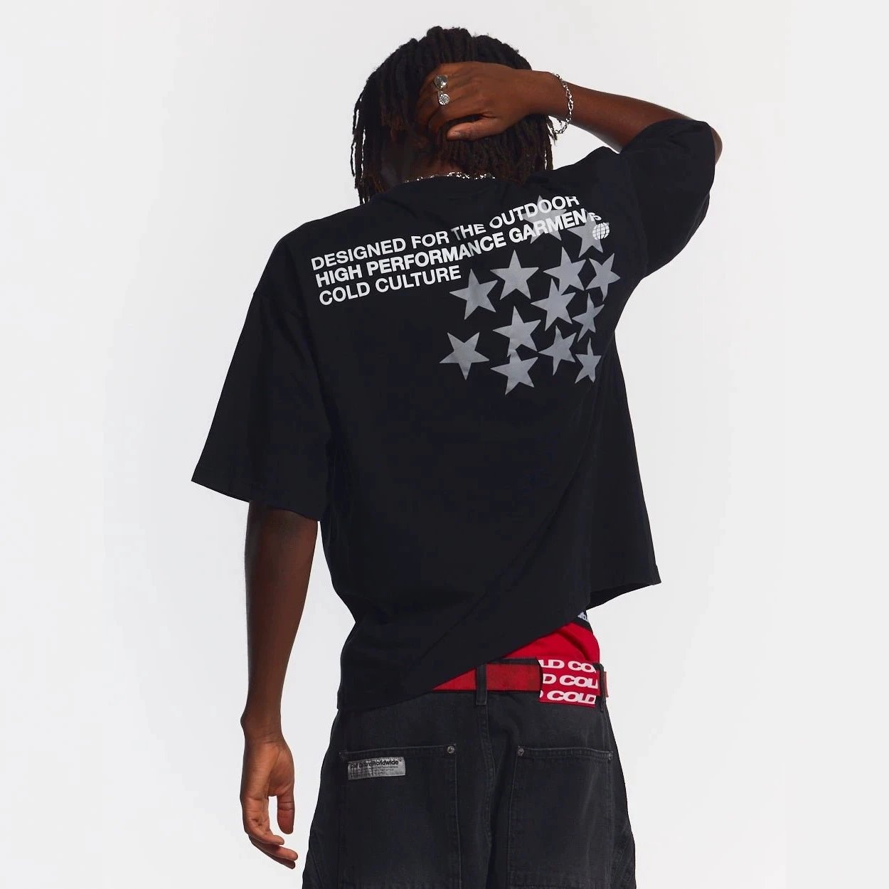Cold Culture T-Shirts Oversized Star Graphic T-Shirt image 2