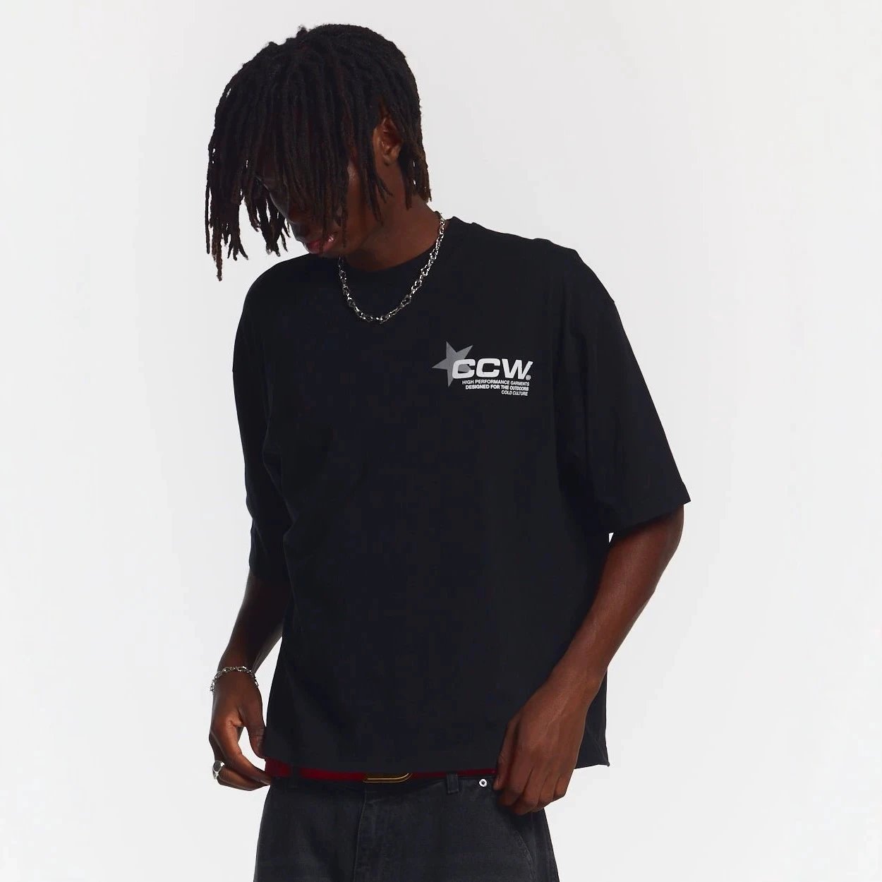 Cold Culture T-Shirts Oversized Star Graphic T-Shirt image 3