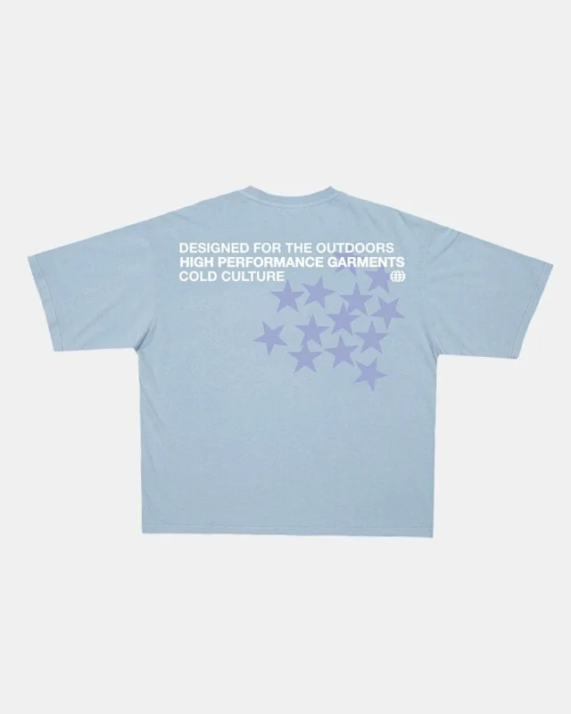 Cold Culture T-Shirts Oversized Star Graphic T-Shirt product detail image 9