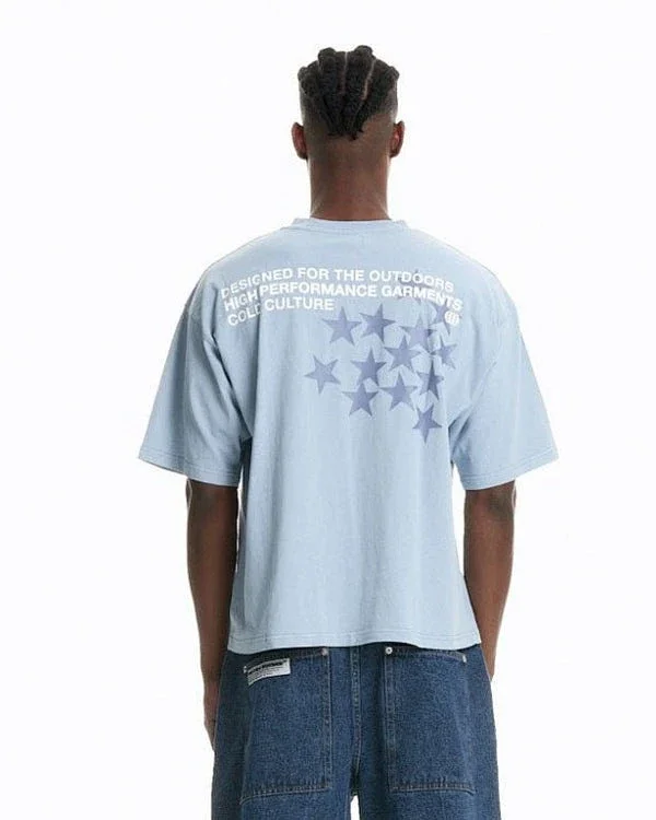 Cold Culture T-Shirts Oversized Star Graphic T-Shirt product detail image 11
