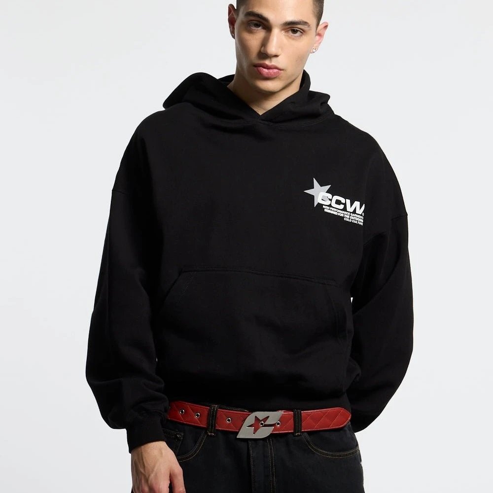 Unbranded Hoodies & Sweatshirts Oversized pullover hoodie with graphic back print image 2