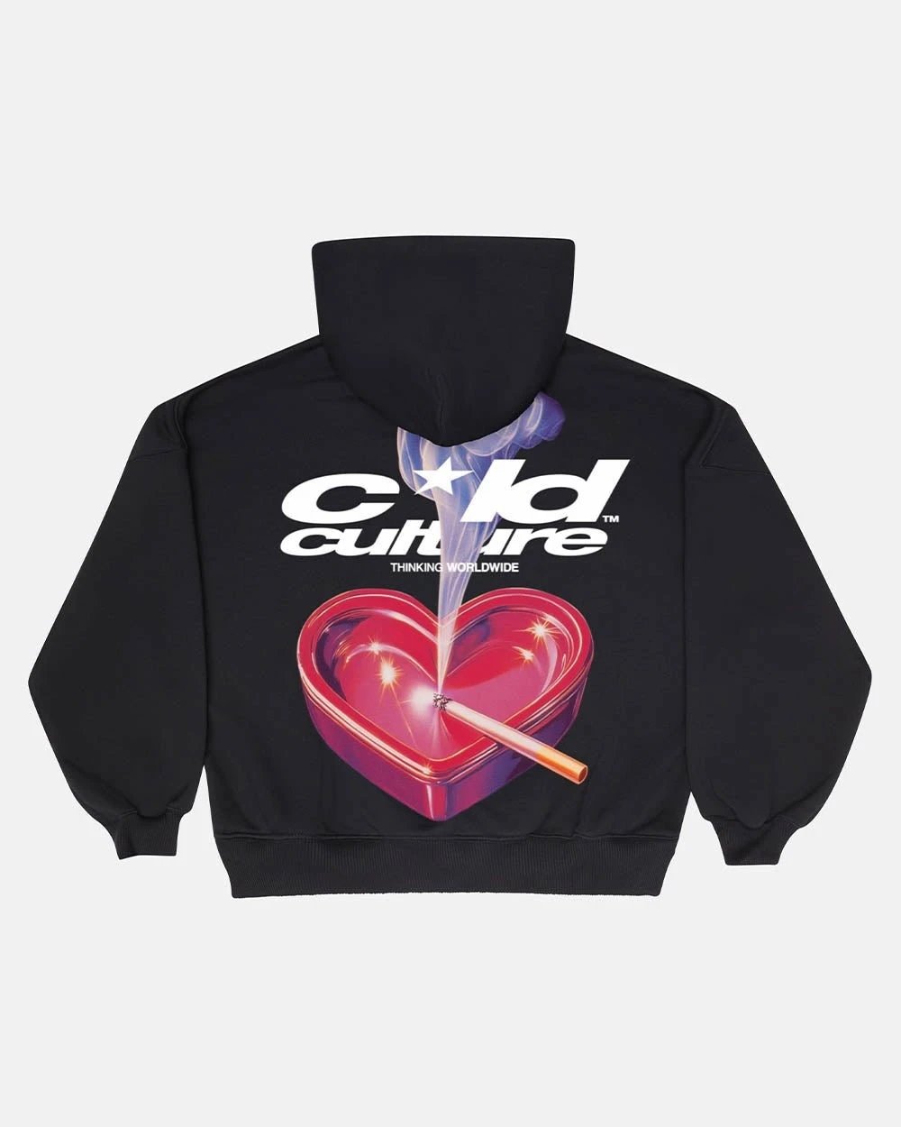 Unbranded Hoodies & Sweatshirts Oversized pullover hoodie with graphic back print — 4
