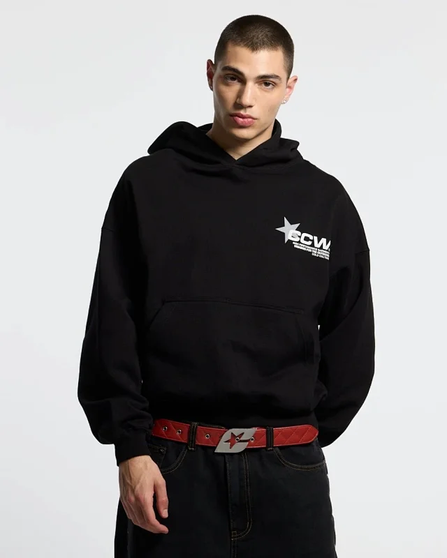 Unbranded Hoodies & Sweatshirts Oversized pullover hoodie with graphic back print product detail image 4