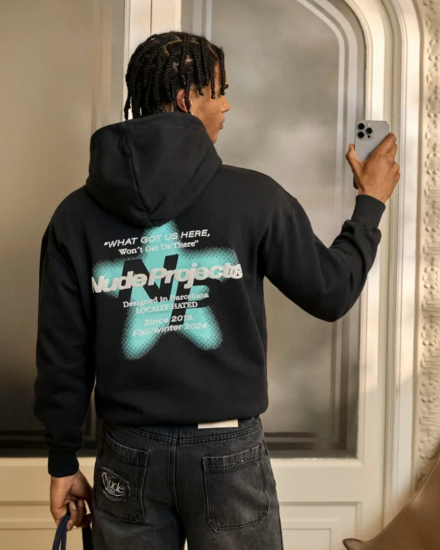 Nude Project Hoodies & Sweatshirts Graphic-print pullover hoodie product detail image 26