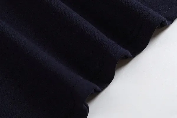 Ami Paris Collegiate Navy T-Shirt - 34