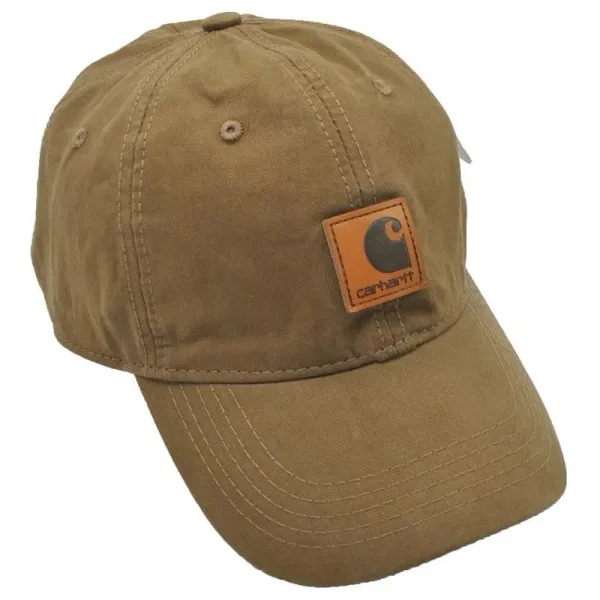 Carhartt Workwear Logo Patch Baseball Cap Khaki - 1