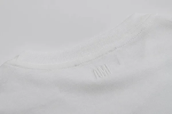 Ami Paris Collegiate Navy T-Shirt - 17