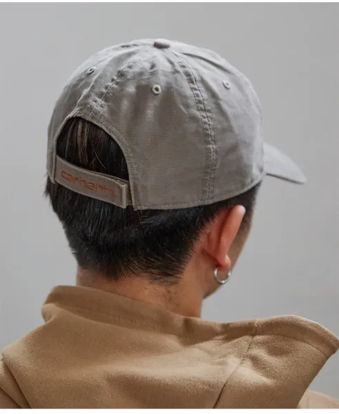 Carhartt WIP Logo Patch Baseball Cap Army Green - 9